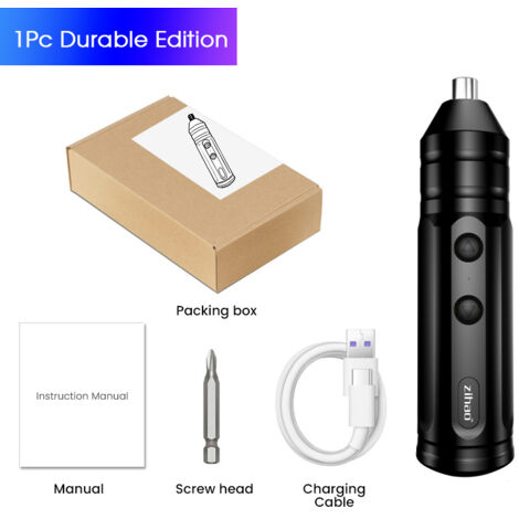 jeu de tournevis électriques sans fil, Rechargeable, intelligent, automatique, embouts multifonctions, Kit de tournevis,