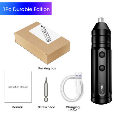 jeu de tournevis électriques sans fil, Rechargeable, intelligent, automatique, embouts multifonctions, Kit de tournevis,