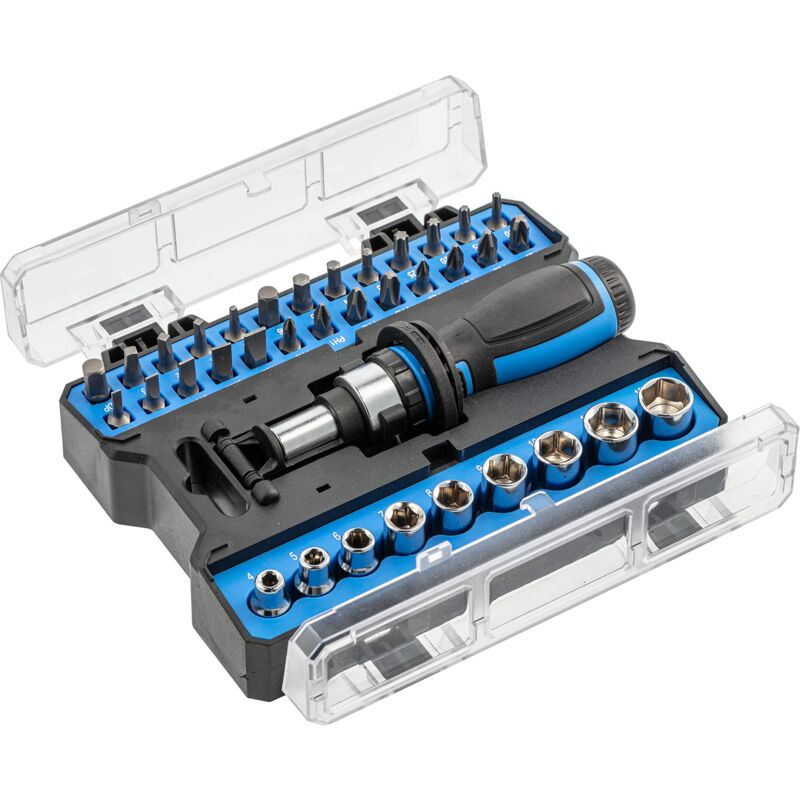 Hogert wkrętak z końcówkami kpl. 36szt.