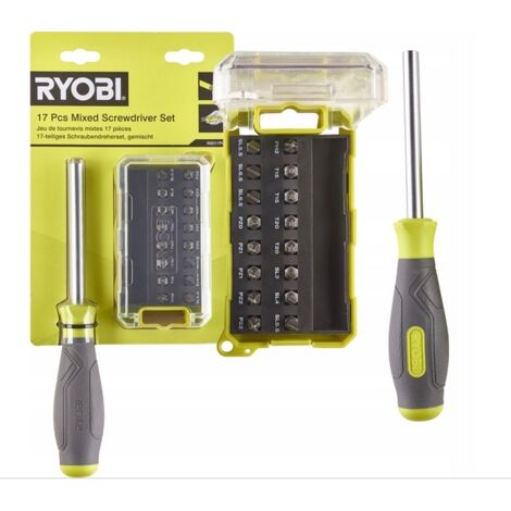 Jeu de tournevis RYOBI RSD17PCS 17 pièces