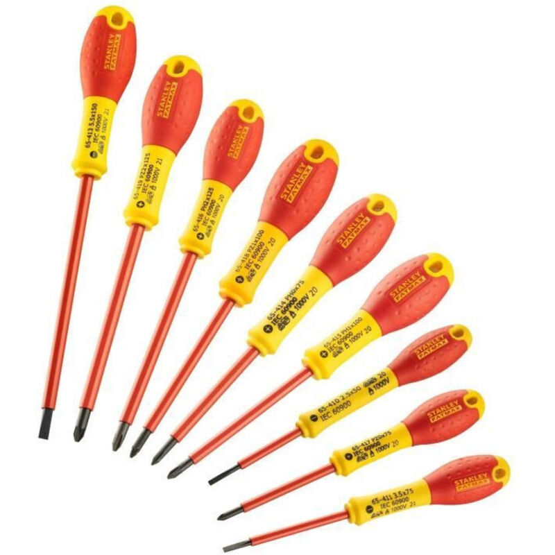 STANLEY Tournevis 10 pcs isolés - vue 2