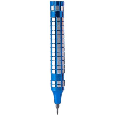 Jeu de tournevis, tournevis manuel de type stylo, bleu