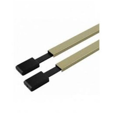 Jeu de tringles pour serrures 3 points MULTILOCK avec cache - VACHETTE - 16501000