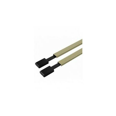 Jeu de tringles pour serrures 3 points MULTILOCK avec cache - VACHETTE - 16501000