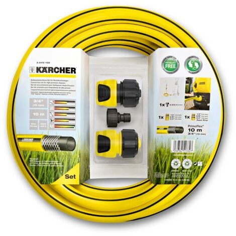 Kärcher Home & Garden 2.645-156.0 10 m 3/4 pouce 1 pc(s) jaune, noir Tuyau d'arrosage
