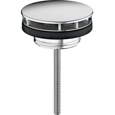 Hansgrohe – Vanne de lavabo à écoulement libre – Laiton chromé – Pour lavabos sans trop-plein – Raccord G 1¼' – Garantie 5 ans