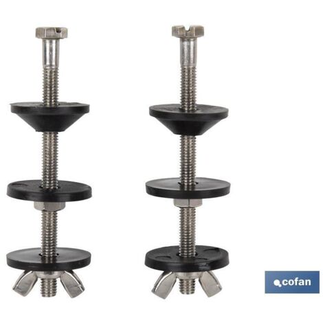 Jeu de vis de fixation coupelle-réservoir M6 x 90
