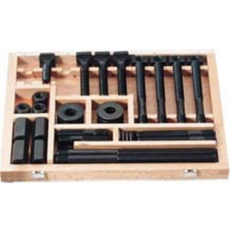 Jeu de vis de serrage pour rainures en T, d x rainure en T : M18 x 20 mm