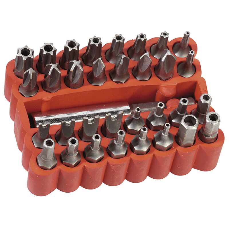 Jeu d'embouts 1/4 pour perceuse visseuse 1/4 inch drill bit set Fervi 0626