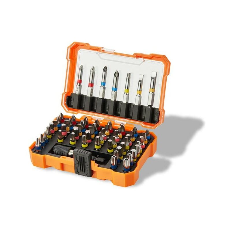 Fuxtec - Jeu d'embouts 57 pièces FX-E1BS20/E1SBS20/E1IS20