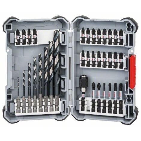 Jeu d'embouts de perçage et de vissage HSS Impact Control (35 pièces) - BOSCH