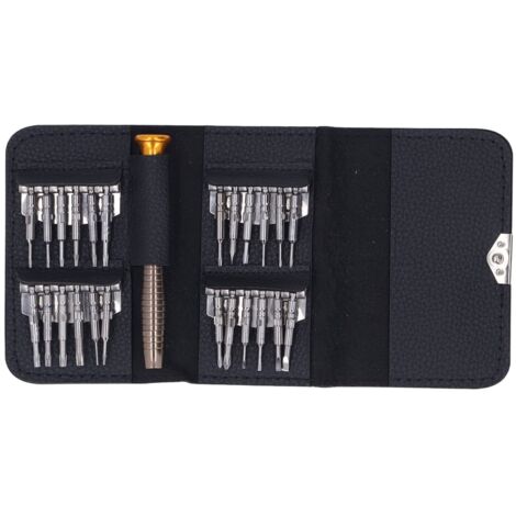 Jeu D'Embouts De Tournevis Précis 25 En 1 Tournevis De Réparation Multifonction Bricolage Kit D'Outils De Réparation Électronique Pour Lunettes Pc Montre Téléphone,Ensemble De Tournevis