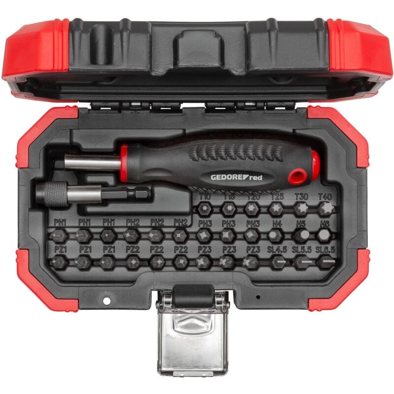 Gedore - red 3301348 - Jeu d'embouts 1/4 32 pièces bmc , R33003032