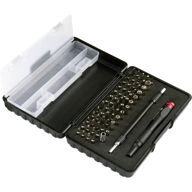 Toolcraft - Jeu d'embouts TO-6435054 avec tournevis porte-embout 1 pc(s)