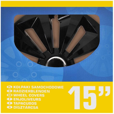 Jeu denjoliveurs fox noir 15 pouces 4 pieces dans une boite de presentation