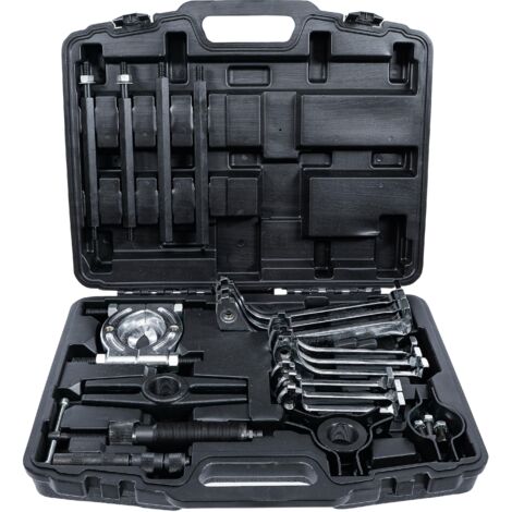 Bgs Technic – Jeu d’extracteurs hydrauliques 10 t – Accessoires pour extraction pièces mécaniques – Capacité 10 t – Pour travaux intensifs