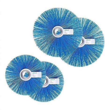 Jeu d'hérissons en fibres synthétiques HT 4 pcs