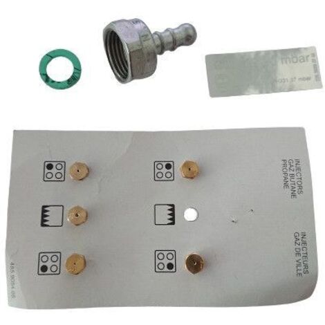 JEU D'INJECTEURS GAS GB G30-30MBAR POUR CUISINIERE BEKO