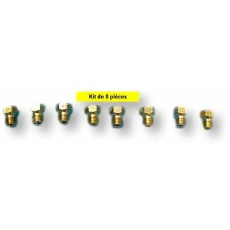 JEU D'INJECTEURS GAZ BUTANE pour CUISINIERE GERMANIA -...