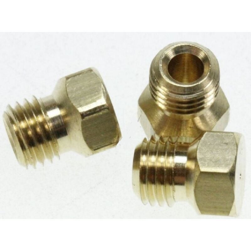 Continental Edison - Jeu d'Injecteurs, gicleurs gaz butane/propane d'origine (900371) Four, cuisinière aya domeos, edson, eureka, far, helkina,