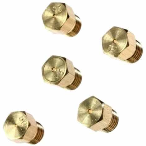 Jeu d'injecteurs gaz butane propane (308086-55847) (49023145) Plaque de cuisson CANDY, ROSIERES, HOOVER, GASFIRE