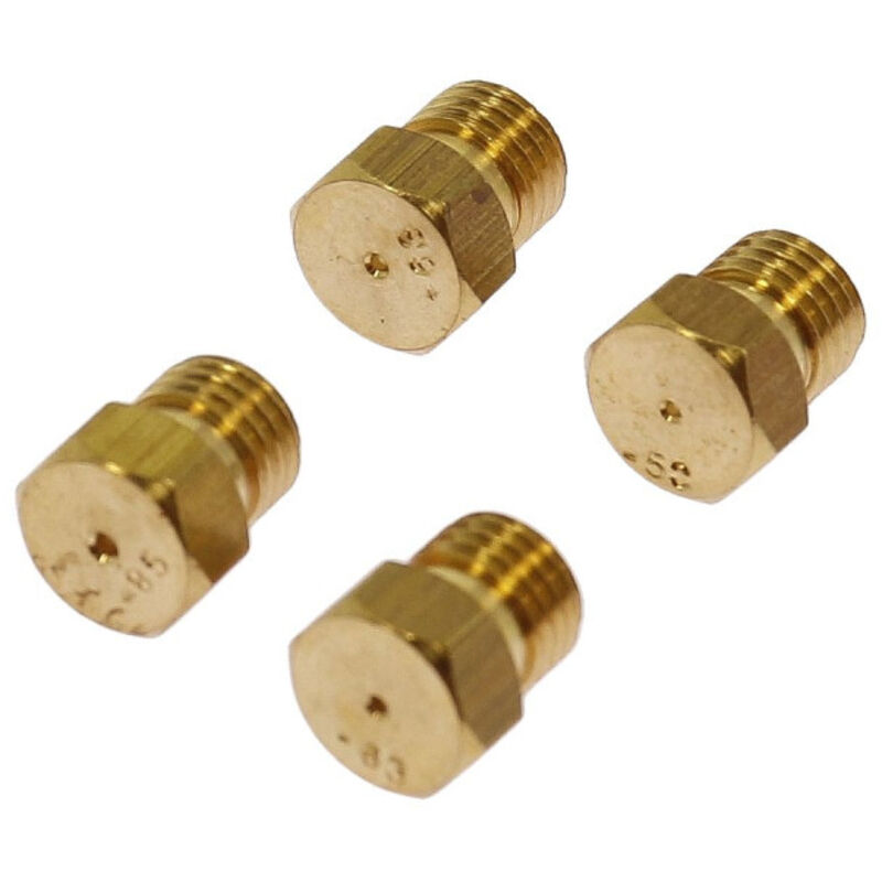 Kit injecteurs gaz butane C00510192 pour Plaque de cuisson hotpoint ariston, indesit Whirlpool