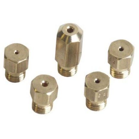 Jeu d'injecteurs gaz naturel (293573-29454) (50272249009) Four, cuisinière ARTHUR MARTIN ELECTROLUX, FAURE, ELECTROLUX, ZANUSSI,