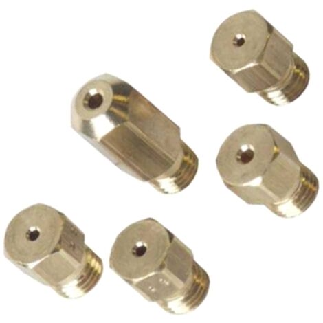 Jeu d'injecteurs gaz naturel (293573-29455) (50272249009) Four, cuisinière ARTHUR MARTIN ELECTROLUX, FAURE, ELECTROLUX, ZANUSSI,