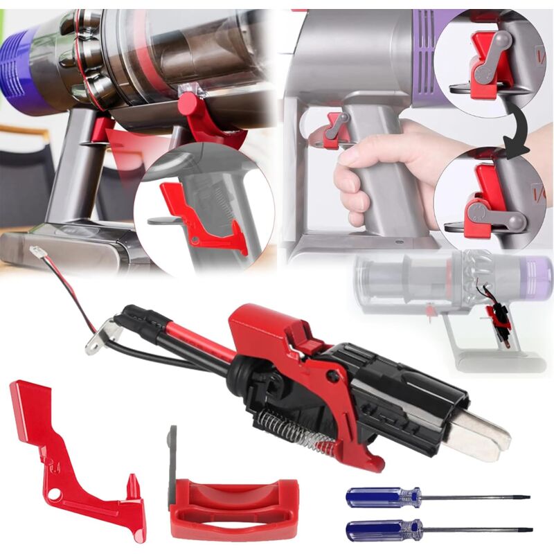 Roleader - Jeu D'Interrupteurs Remplacement Pour Dyson, Commande D'Interrupteur Fixation Pour Dyson V11 Bouton Pièce Rechange Aspirateur Pièces