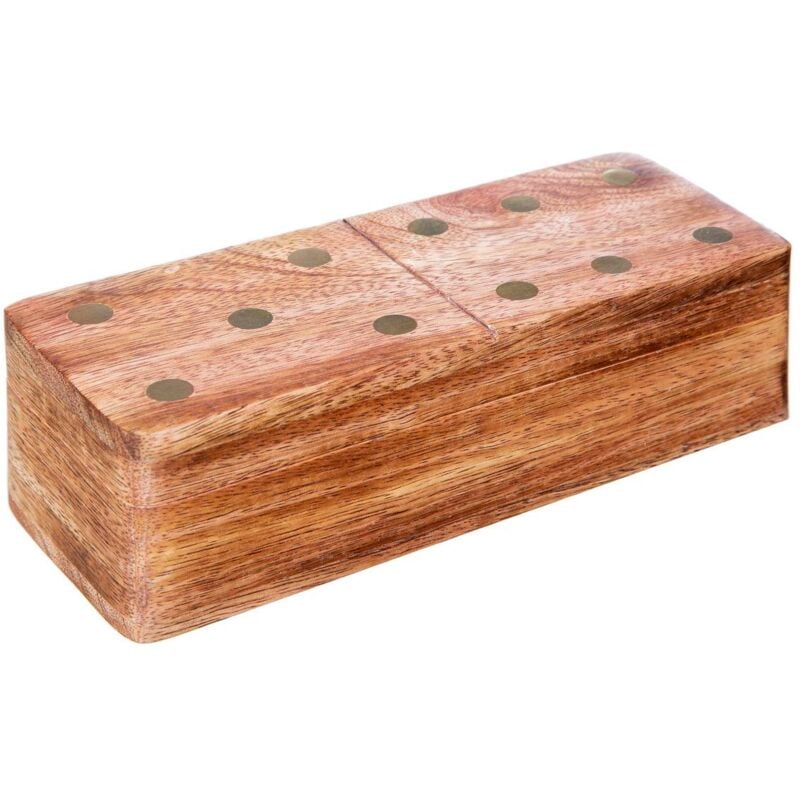 Jeu domino en manguier 16x6,5x5cm - Atmosphera créateur d'intérieur