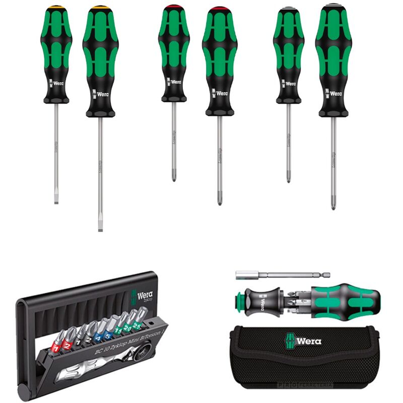 Jeu d'outillage Ibérica 1 Edition limitée Wera 05 160005 001 (23 pièces)