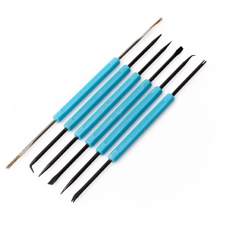 Jeu d'outils 6 pièces (crochets, grattoirs)