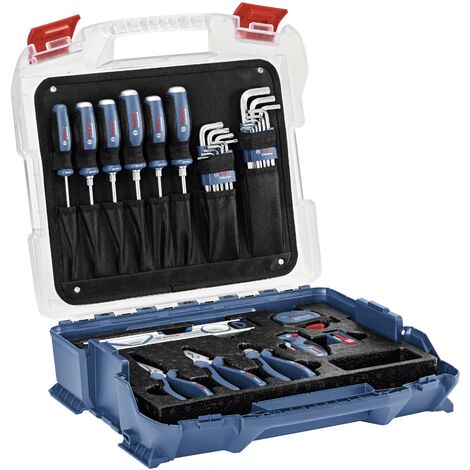Jeu d'outils Bosch Professional 1600A016BW pour les artisans, pour les bricoleurs en valise D593002