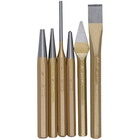 Jeu d'outils combinés, 6 pcs dans sachet plastique