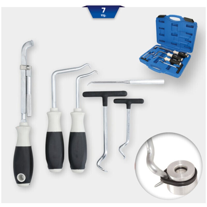 Brilliant Tools - Jeu d'outils crochets, 7 pcs