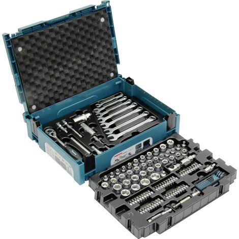 Coffret Makpac avec 87 outils à main - MAKITA E-11542