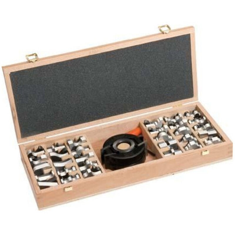 Guhdo - Jeu d'outils Univ. profil 1-10 dans un étui en bois