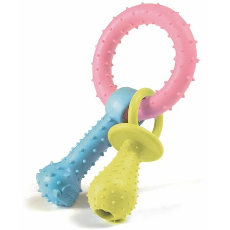 Jeu en duo pour chiens idéal pour les premières morsures 15,3 cm