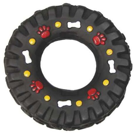 Jeu en plastique pour Chien Anneau Pneu