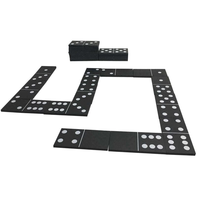 Mister Gadget - Jeu extérieur 28 dominos géants en plastique