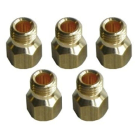 Jeu injecteurs GAZ Bouteille (122231-29517) (50269941006) Four, cuisinière FAURE, ARTHUR MARTIN ELECTROLUX, ELECTROLUX, ZANUSSI,