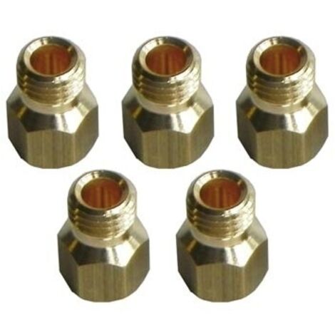 JEU INJECTEURS GAZ BUTANE POUR CUISINIÈRE ARTHUR MARTIN ELECTROLUX FAURE