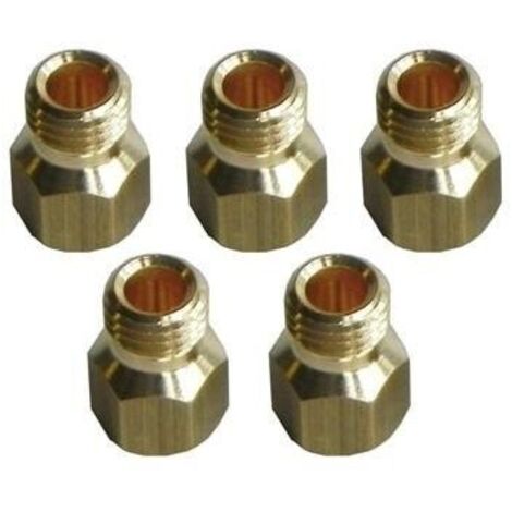 JEU INJECTEURS GAZ BUTANE POUR CUISINIERE ARTHUR MARTIN ELECTROLUX FAURE
