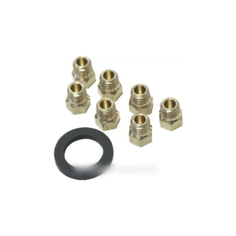 Jeu injecteurs gaz butane pour Plaque de cuisson WHIRLPOOL 481931039347