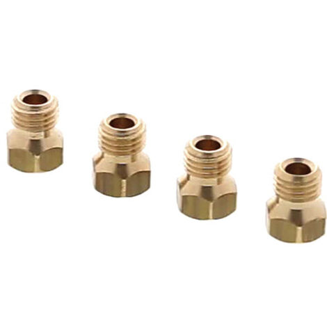 Jeu injecteurs gaz butane x4 pour cuisiniere Valberg 900235