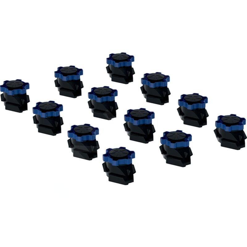 Geberit - Accessoires - Set de pieds 12 pièces, hauteur 6-12 cm, pour longueur du bac à partir de 1600 mm 554.952.00.2
