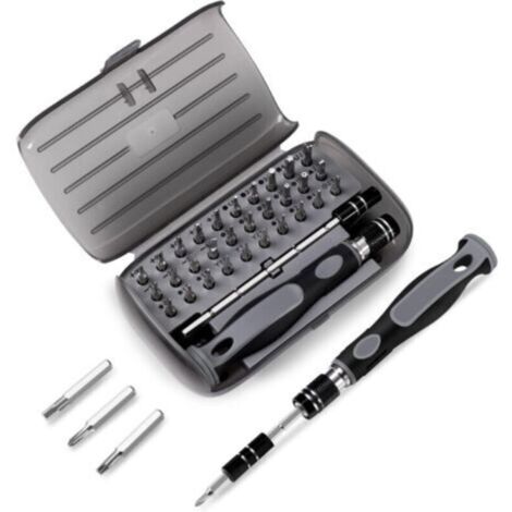 Jeu Tournevis de Précision 32 en 1- Mini Set Tournevis Magnétique Bricolage Electronique de Réparation Kit, Outil Informatique pour PC, MacBook, iPhone, Lunettes, Montre, Smartphone