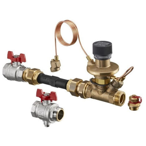 JEUavec REGUL. PRESS° DIFF.HYCOCON DTZDROIT RobinetTS DN25