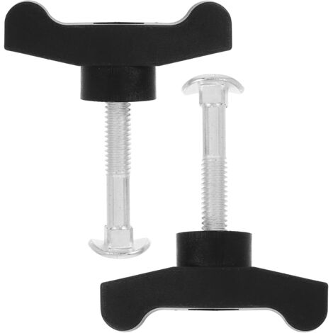 Jeux de Boulons Universels en T et Écrous pour Poignées de Tondeuse à Gazon, 2 Pièces Adaptés aux Modèles et Autres, Montage Facile sans Outil