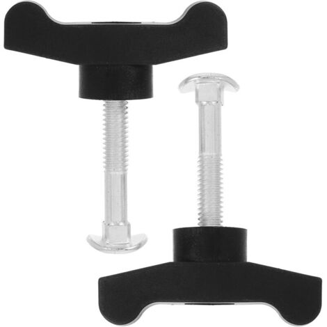 Jeux de Boulons Universels en T et Écrous pour Poignées de Tondeuse à Gazon, 2 Pièces Adaptés aux Modèles et Autres, Montage Facile sans Outil